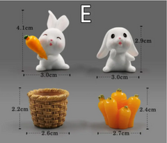Mini Resin Animal Figurines – DIY Micro-Landscape Decor Value Destination