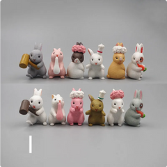 Mini Resin Animal Figurines – DIY Micro-Landscape Decor Value Destination