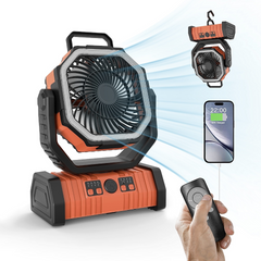 Outdoor Household Power Bank LED Light Camping Fan Value Destination