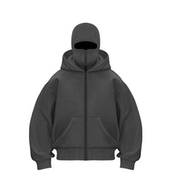 Men's Hooded Zip-Up Baseball Jacket Value Destination