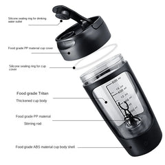 Electric Portable Whey Protein Shaker Bottle Value Destination