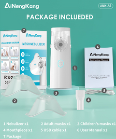 Portable Nebulizer Handheld Asthma Inhaler Device Value Destination