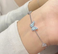 Blue Luminous Smart Butterfly Necklace Value Destination