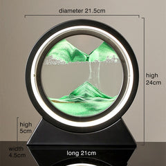 Moving Sand Art Landscape Table Lamp Value Destination