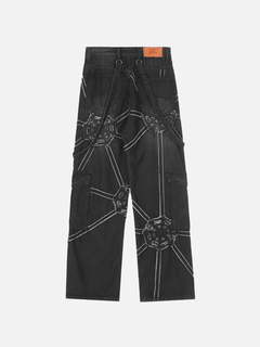 Spider Denim Pants Value Destination
