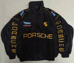 F1 Racing Jacket - Vintage Style Embroidered Outerwear Value Destination