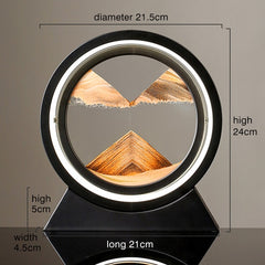 Moving Sand Art Landscape Table Lamp Value Destination