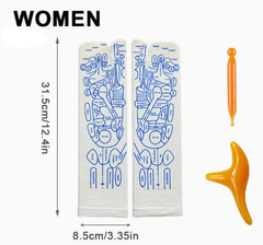 Reflexology Socks with Massage Tool (One Set) Value Destination