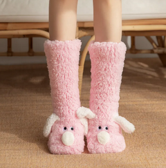 Women’s Plush Dog Socks Value Destination
