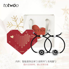 Totwoo Smart Bracelet with Flash & Vibration for Couples Value Destination