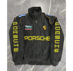 F1 Racing Jacket - Vintage Style Embroidered Outerwear Value Destination