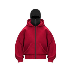Men's Hooded Zip-Up Baseball Jacket Value Destination