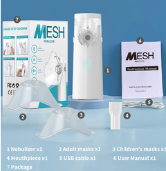 Portable Nebulizer Handheld Asthma Inhaler Device Value Destination