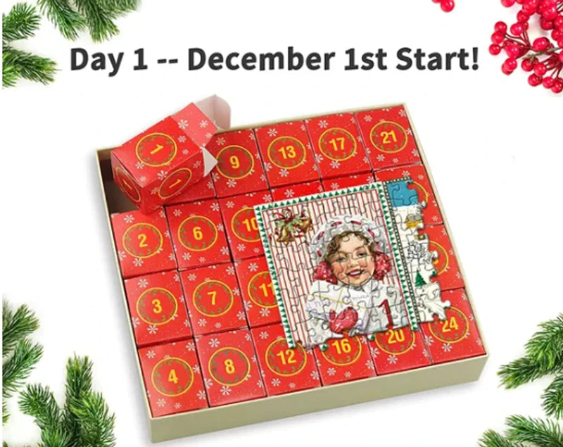 Merry Jigsaw Advent Calendar Puzzle Value Destination