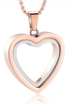 Heartfelt Remembrance: Stainless Steel Heart-Shaped Cremation Pendant Value Destination
