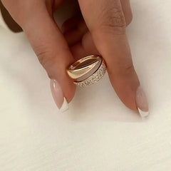 Elegant Adjustable Sparkle Ring Value Destination