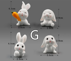 Mini Resin Animal Figurines – DIY Micro-Landscape Decor Value Destination