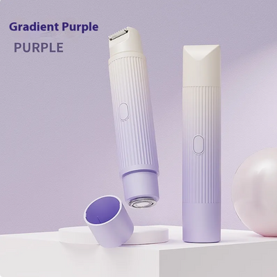 Dual-Head Electric Shaver Painless Women's Epilator Bikini Hair Removal Device Automatic Hair Trimmer Underarm Facial Lips Leg Value Destination