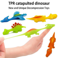 Slingshot Dino-Launch Finger Fun Toys Value Destination