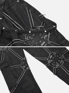 Spider Denim Pants Value Destination