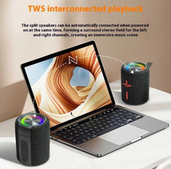 Magnetic Split Bluetooth Subwoofer Speaker – High-Fidelity Portable Audio Value Destination