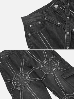 Spider Denim Pants Value Destination