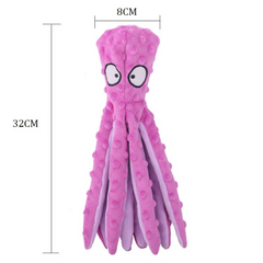Interactive Bite-resistant Plush Octopus Pet Toy Value Destination