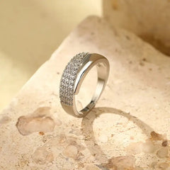 Elegant Adjustable Sparkle Ring Value Destination