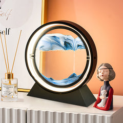 Moving Sand Art Landscape Table Lamp Value Destination