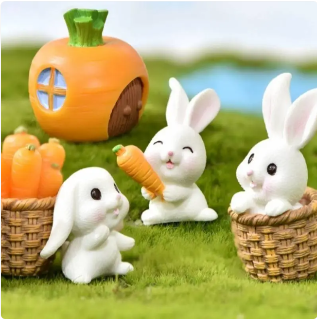 Mini Resin Animal Figurines – DIY Micro-Landscape Decor Value Destination
