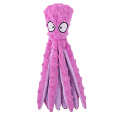 Interactive Bite-resistant Plush Octopus Pet Toy Value Destination