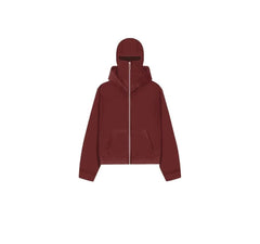 Men's Hooded Zip-Up Baseball Jacket Value Destination