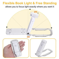 LED USB Rechargeable Book Light Reading Light Eye Protection Value Destination