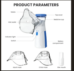 Portable Nebulizer Handheld Asthma Inhaler Device Value Destination