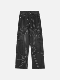 Spider Denim Pants Value Destination