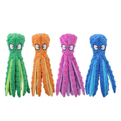 Interactive Bite-resistant Plush Octopus Pet Toy Value Destination