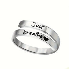 Silver Spiral Heart Ring Value Destination