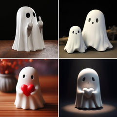 Halloween Ghost Ornament Value Destination