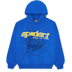 Spider Letter Prints Hoodies Value Destination