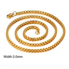 Twisted Rope Figaro Necklaces Value Destination