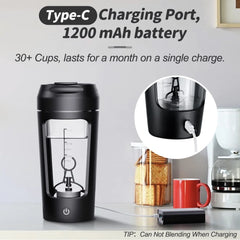 Electric Portable Whey Protein Shaker Bottle Value Destination