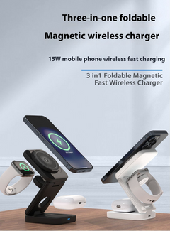3 IN 1 FOLDABLE WIRELESS CHARGER Value Destination