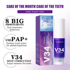 V34 Tooth Cleaning Mousse Value Destination