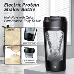 Electric Portable Whey Protein Shaker Bottle Value Destination