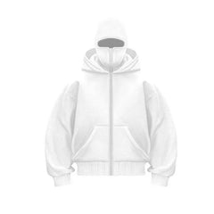 Men's Hooded Zip-Up Baseball Jacket Value Destination
