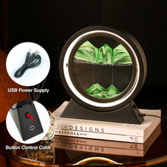 Moving Sand Art Landscape Table Lamp Value Destination