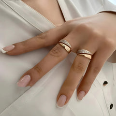 Elegant Adjustable Sparkle Ring Value Destination