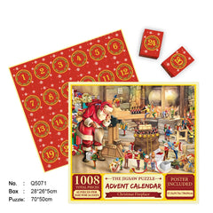 Merry Jigsaw Advent Calendar Puzzle Value Destination