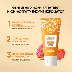 Orange Exfoliating Whitening Gel for Skin Care Value Destination